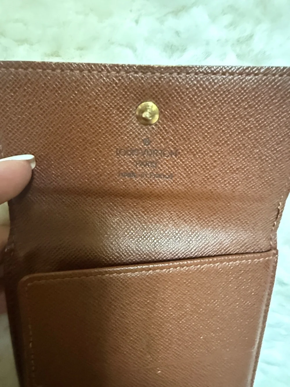Louis Vuitton Monogram Canvas Compact Wallet - Brown with Gold Monogram